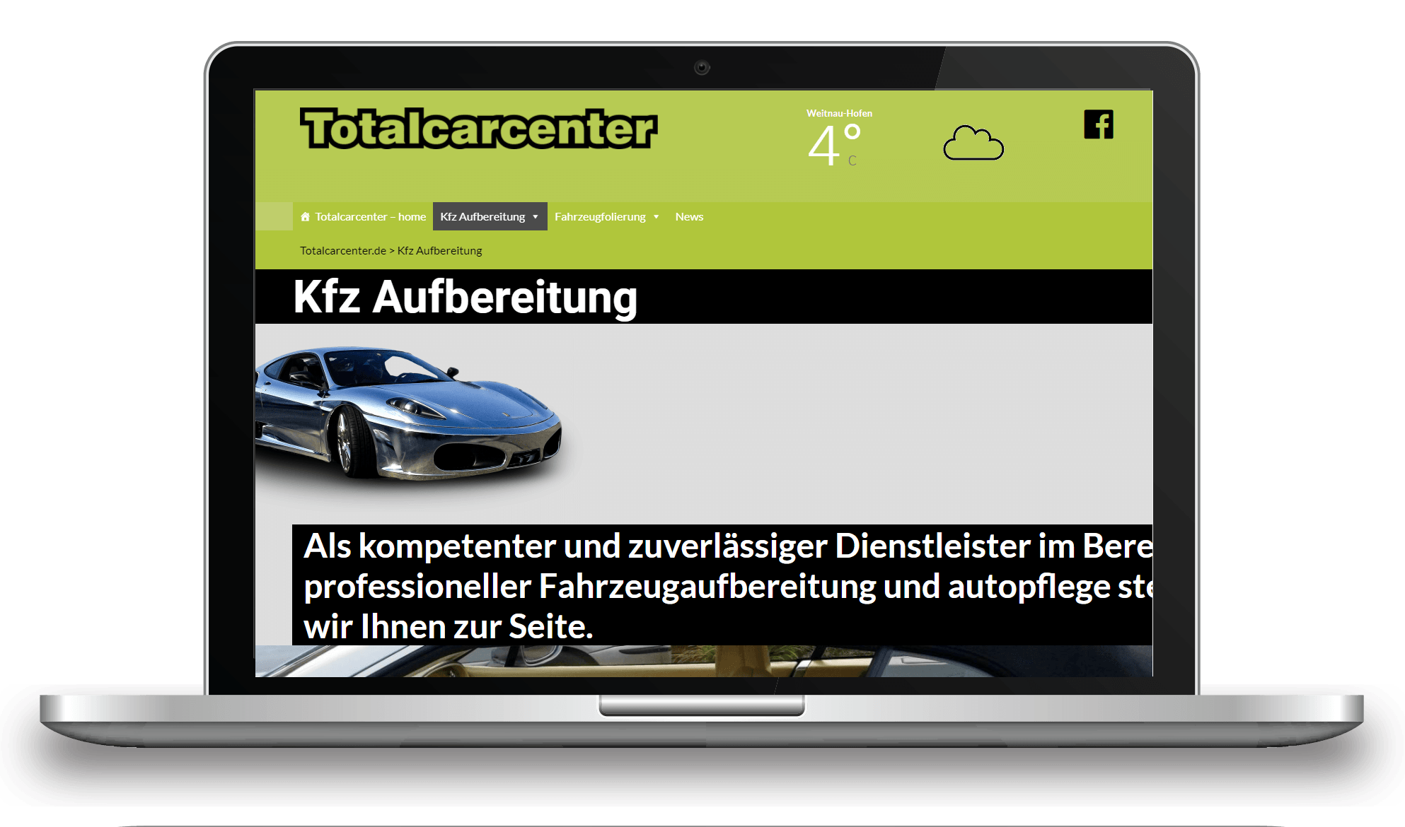 totalcarcenter.de website