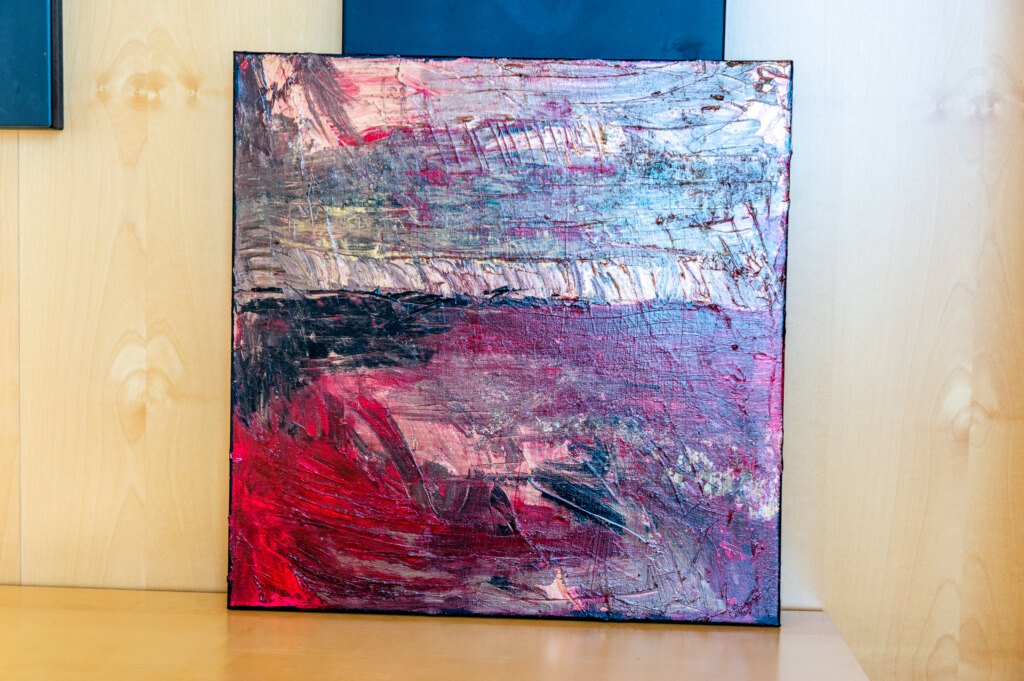 the rage abstract oil painting