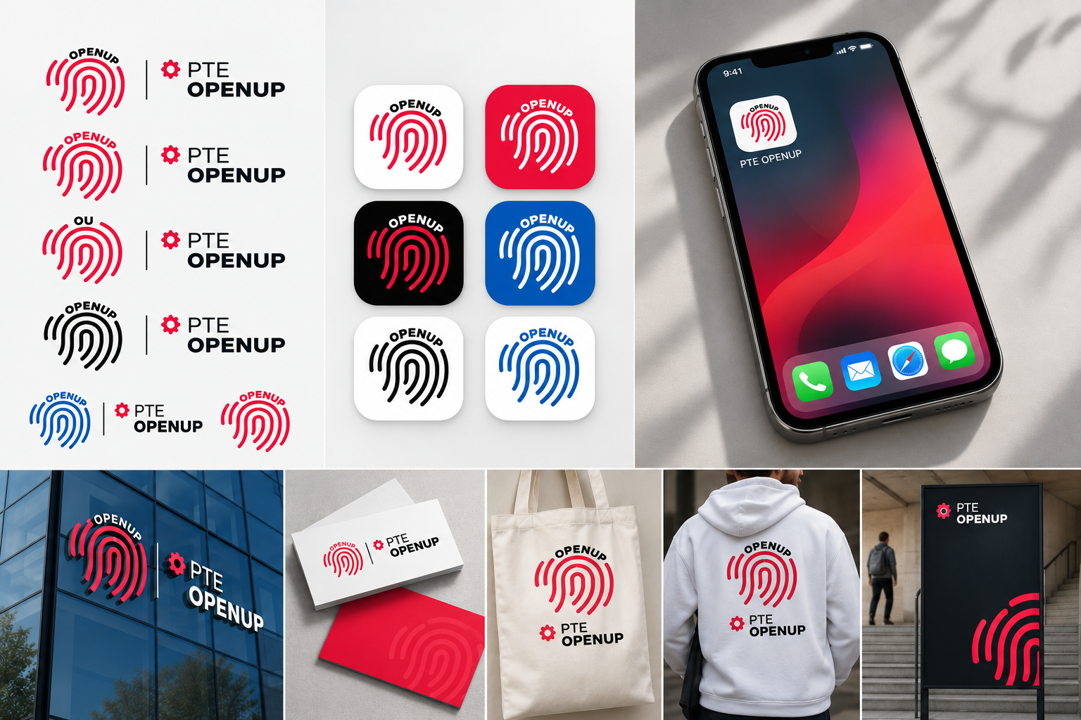PTE OpenUP Logo Design